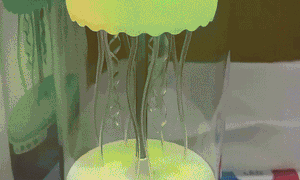 Jellyfish LED Bluetooth Speaker with 3D Stereo Sound and Lights