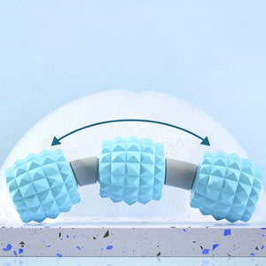 Multi-Functional 8-Roller Ring Massager for Deep Tissue Leg Shaping