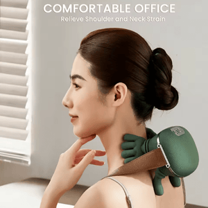 Cordless 6D Deep Kneading Neck and Shoulder Heated Massager