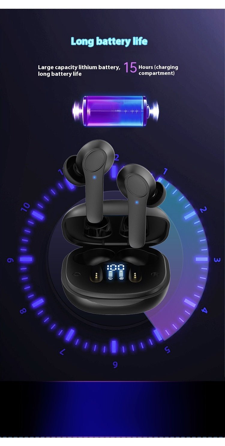Smart Bluetooth Real-Time AI Language Translator Earbuds with Touch Control
