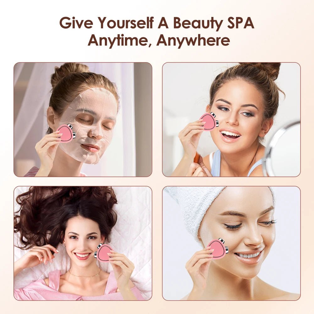 Guard Wing Dual Roller Facial Lifting Massager for Skin Firming