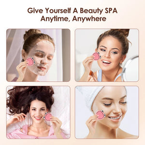 Guard Wing Dual Roller Facial Lifting Massager for Skin Firming