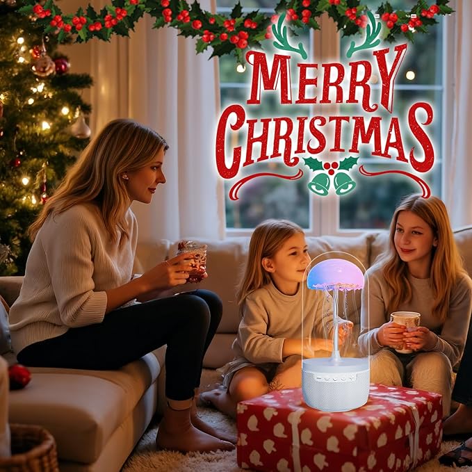 Jellyfish LED Bluetooth Speaker with 3D Stereo Sound and Lights